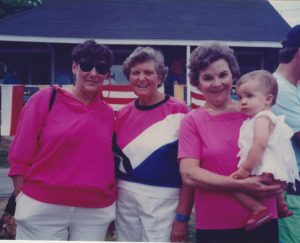 A Conomo 4th of July with Jean LeRoyer in the middle.